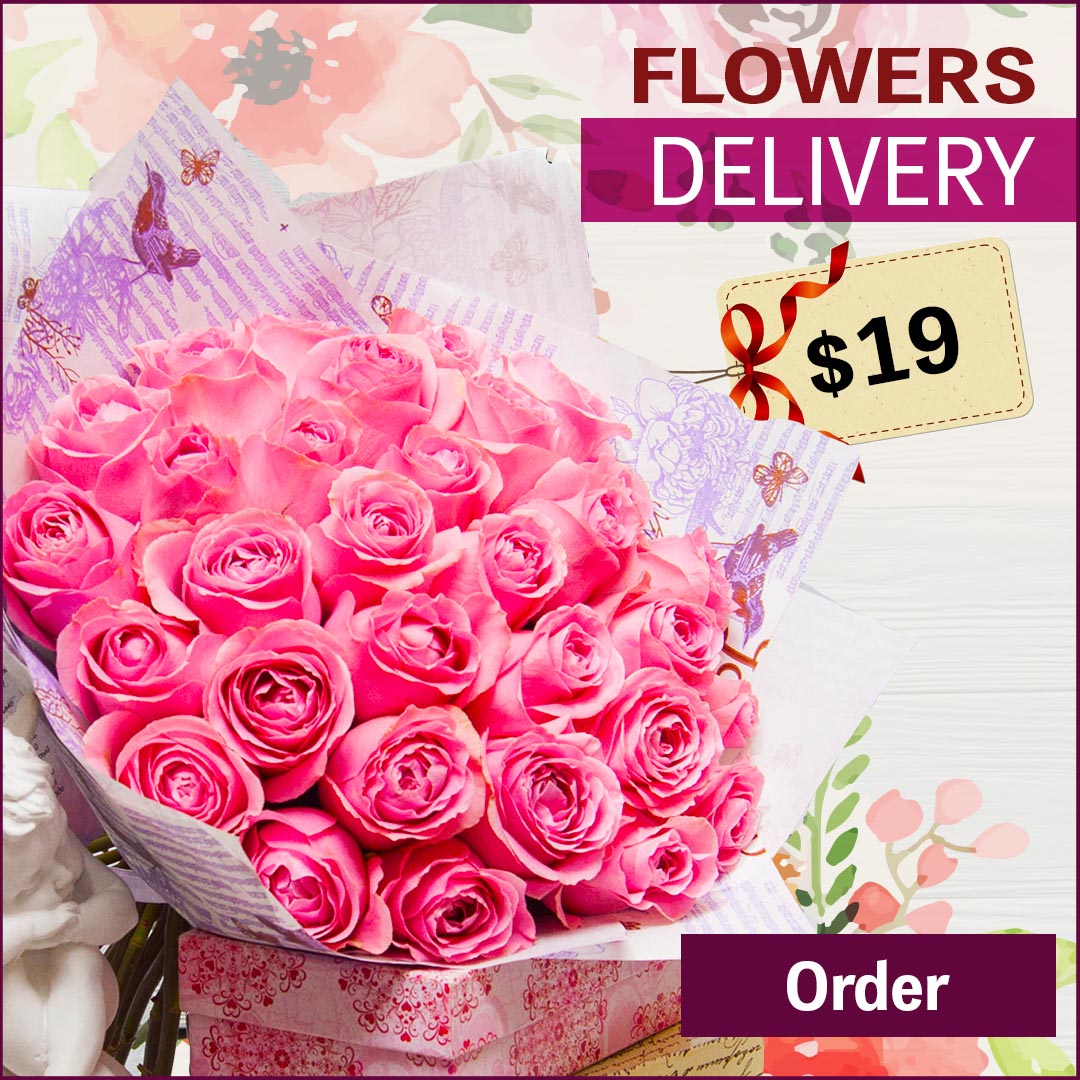 Banner design for flower delivery company | elissdigital.art